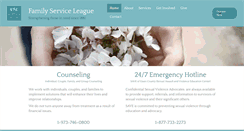 Desktop Screenshot of familyserviceleague.org